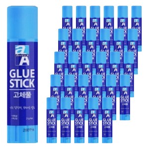 더블에이 고체풀, 8g, 90개