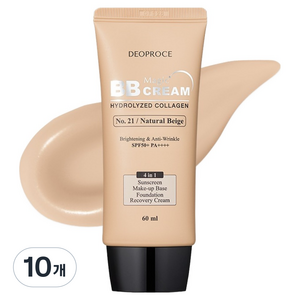 디오프러스 매직 비비크림 SPF50+ PA++++, 21호내추럴베이지, 60ml, 10개