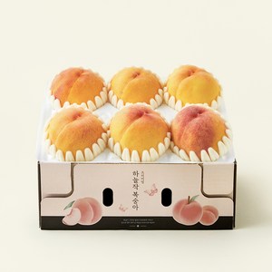 하늘작 충주 당도선별 부드러운 황도복숭아, 1.8kg(5~8입), 1개 골드박스 특가