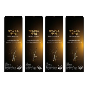 뉴트리코어 헤어그릭스 케라넷 8.68g, 28정, 4개