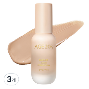 에이지투웨니스 에센스 글로우 파운데이션 30ml, 23호, 3개