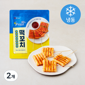 달떡볶이 매콤달콤 떡꼬치 (냉동), 360g, 2개