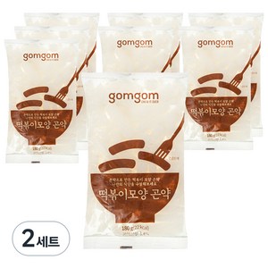 곰곰 떡볶이 곤약, 1.44kg, 2세트