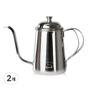 코맥 커피 드립주전자, 단품, 700ml, 2개