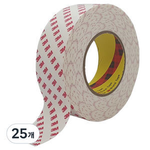 쓰리엠 PE 폼 양면테이프 화이트 48mm x 10m, 25개