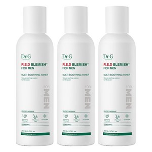 닥터지 레드 블레미쉬 포 맨 멀티 수딩 토너, 200ml, 3개