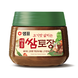 샘표 고기맛 살리는 매콤 쌈토장, 450g, 1개