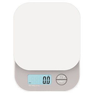 홈플래닛 디지털 정밀 백라이트 주방저울, 1kg, 그레이, TDS-02