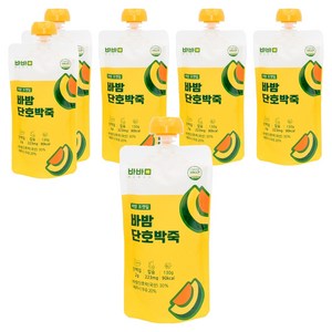 바밤 단호박죽, 6개, 130g