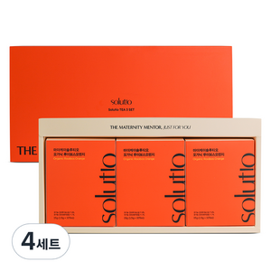 솔루티오 오가닉 루이보스오렌지티 선물세트, 루이보스오렌지티 30p, 4세트