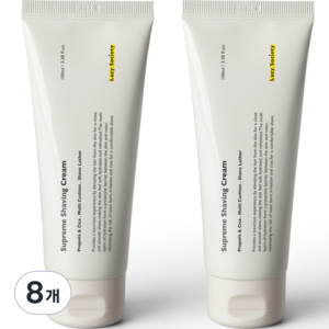 레이지소사이어티 슈프림 쉐이빙크림, 8개, 100ml