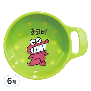 짱구 손잡이 소스볼 8cm, 혼합색상, 6개