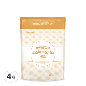 대상 고소한 마요네즈 골드, 4개, 5kg