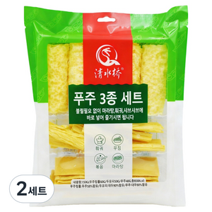 청수교 마라탕 훠궈 푸주 3종 세트 150g, 2세트
