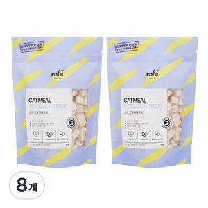 꼬뜨 캣밀 트릿 고양이 동결건조 간식, 황태, 120g, 8개