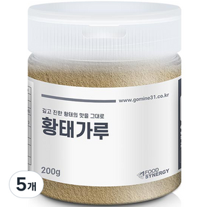 고미네 황태가루 용기, 200g, 5개