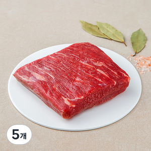 곰곰 국내산 소고기 양지 덩어리 (냉장), 300g, 5개