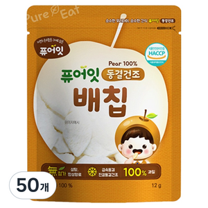 퓨어잇 동결건조 배칩, 12g, 50개