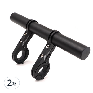 에이스피드 자전거 핸들 연장 바 20cm, 2개
