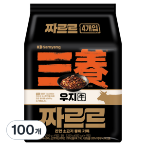 삼양 짜르르 140g, 100개