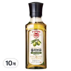 해표 압착 올리브유, 250ml, 10개