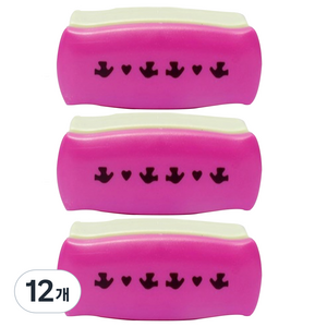 알로데 레이스 프레스 모양 펀치 4.5 cm, 12개, 15 평화비둘기