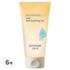 궁중비책 마일드 키즈 수딩젤, 150ml, 6개