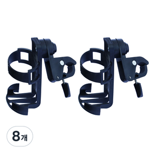 조이멀티 360회전가능 다용도 컵홀더, 블랙, 8개