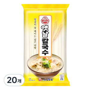 오뚜기옛날 칼국수, 900g, 20개
