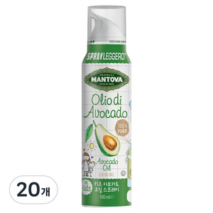만토바 키즈 오일 스프레이, 아보카도, 100ml, 20개