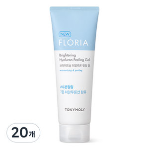 토니모리 플로리아 브라이트닝 히알루론 필링 젤, 170ml, 20개