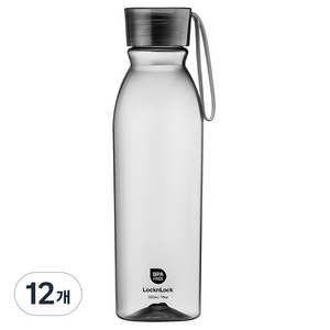 락앤락 데일리 밸런스 보틀, 블랙, 550ml, 12개