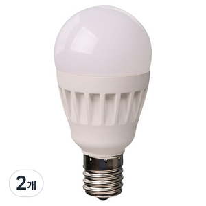 비츠온 LED 미니 크립톤 전구 5W E17, 주광색, 2개