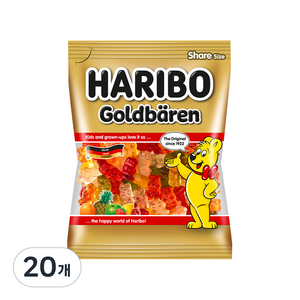 하리보 골드베렌 젤리, 200g, 20개