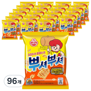 오뚜기 뿌셔뿌셔 양념치킨맛, 90g, 96개