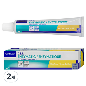 버박 CET 반려동물 치약 말트맛, 70g, 1개입, 2개