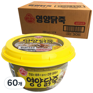 오뚜기 영양닭죽, 285g, 60개