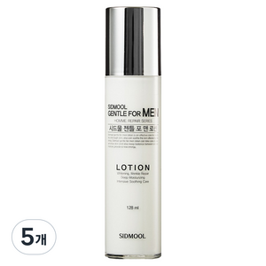 시드물 젠틀 포 맨 로션, 5개, 128ml