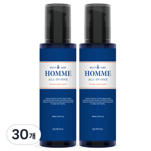 은율 데일리 케어 옴므 올인원, 150ml, 30개