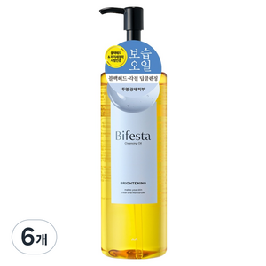 비페스타 클렌징 오일 브라이트닝, 300ml, 6개
