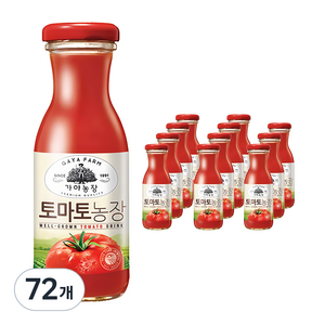 가야농장 토마토농장, 180ml, 72개