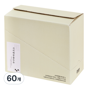 프로퍼마켓 서리태 콩물두유, 190ml, 60개