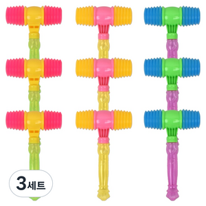 긴급 뿅망치 해머 9p 세트, 랜덤발송, 3세트