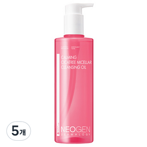 네오젠 카밍 시카트리 미셀라 클렌징 오일, 300ml, 5개