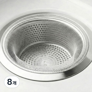 UH홈데코 싱크대 음식물 거름망, 50개입, 8개