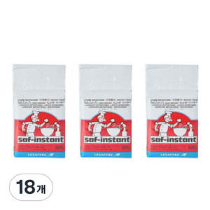 사프인스턴트 저당 이스트 레드, 125g, 18개