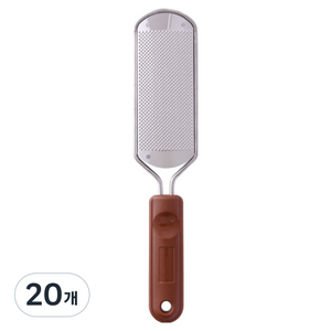 글로어스 부드러운 풋파일 발각질제거 브라운S, 112g, 20개, 1개입