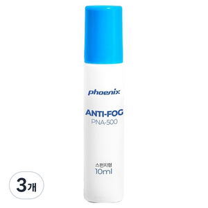 피닉스 김서림방지 안티포그액 PNA-500 스펀지형, 10ml, 3개
