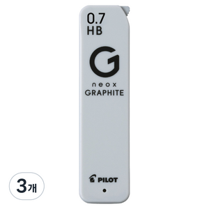 파이롯트 new 네옥스 그라파이트 샤프심 HB, 0.7mm, 3개