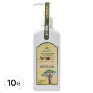 로픈 바오밥 리치 헤어오일, 200ml, 10개